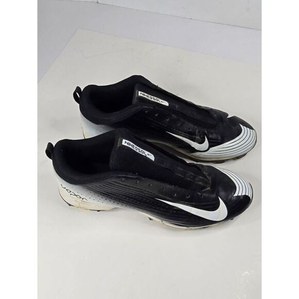 Nike Vapor Keystone 2 Low Black Baseball Cleats Shoes Mens Size 12 684698-010